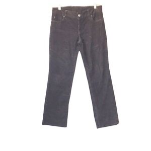 J.Crew favourite fit brown corduroy pants size 6 short mid rise bootcut